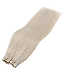 Rebecca 100% Human Hair Adhesive Replaceable Seamless Skin Weft Tape In Hair Extensions- #60