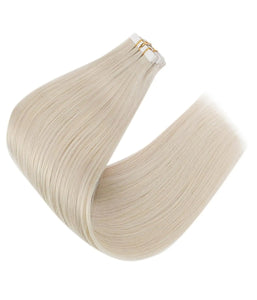 Rebecca 100% Human Hair Adhesive Replaceable Seamless Skin Weft Tape In Hair Extensions- #60