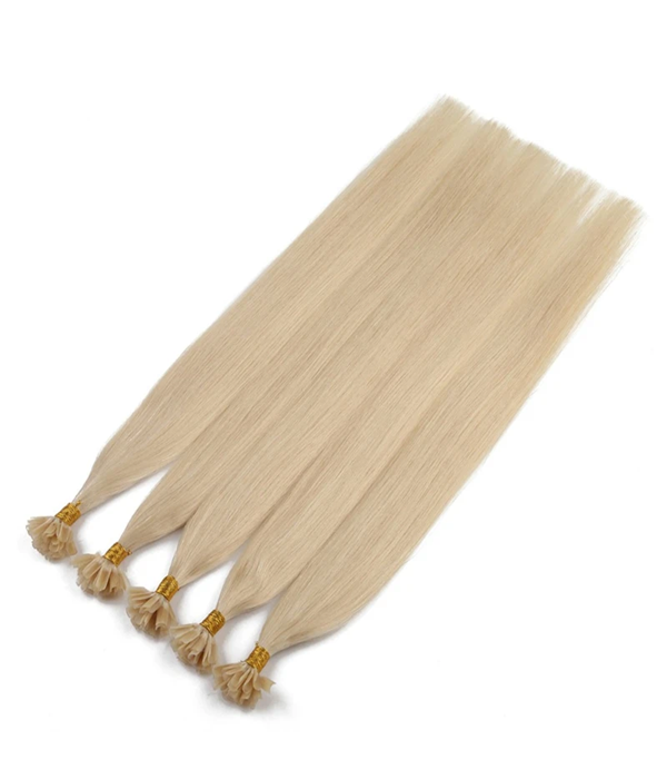 Rebecca Fashion U Tip Hair Extensions For Volume 12-26 Inch Straight Human Hair Extensions