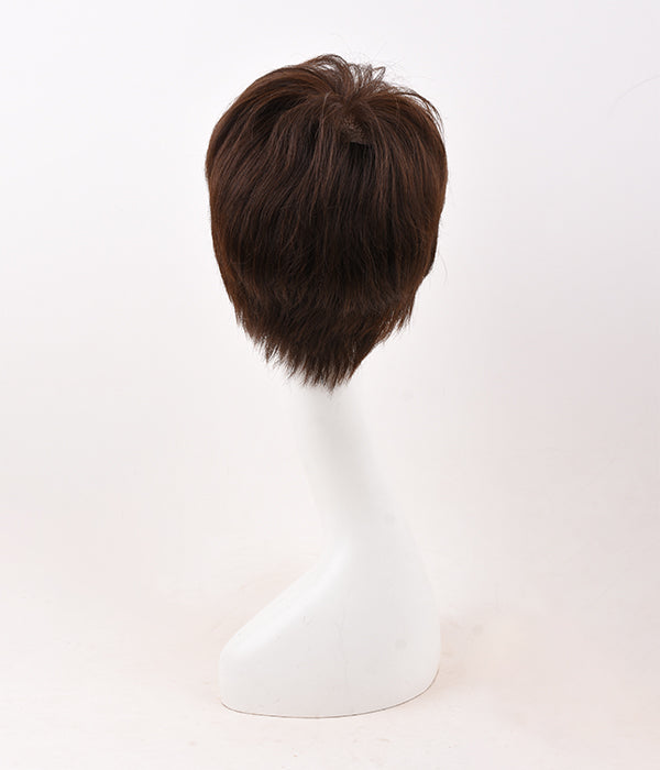 Rebecca New Fashion Pixie Cut Short Wigs #2 Dark Brown Lace Wigs Online Sale