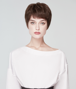 Rebecca New Fashion Pixie Cut Short Wigs #2 Dark Brown Lace Wigs Online Sale