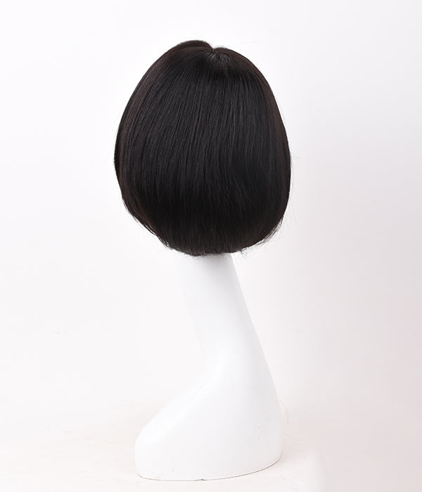Rebecca Ready Go Short Bob Wigs Natural Color 100% Full Lace Human Hair Wig