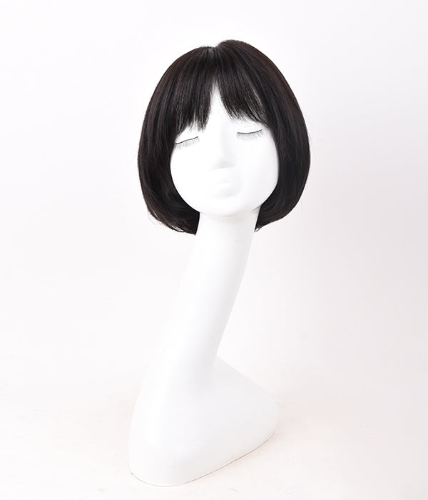 Rebecca Ready Go Short Bob Wigs Natural Color 100% Full Lace Human Hair Wig