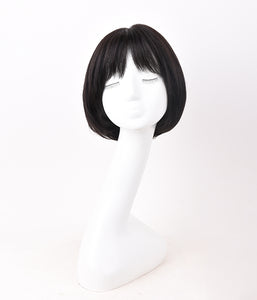 Rebecca Ready Go Short Bob Wigs Natural Color 100% Full Lace Human Hair Wig