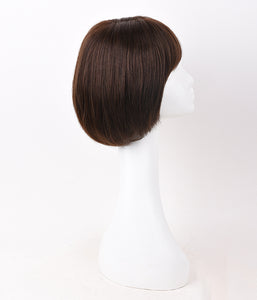 Rebecca Ready Go Short Bob Wigs Natural Color 100% Full Lace Human Hair Wig