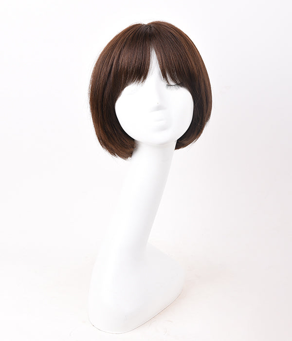 Rebecca Ready Go Short Bob Wigs Natural Color 100% Full Lace Human Hair Wig