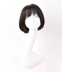 Rebecca Ready Go Short Bob Wigs Natural Color 100% Full Lace Human Hair Wig