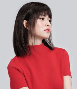Rebecca Short Bob Wigs Glueless 100% Human Hair Full Lace Wigs Natural Color